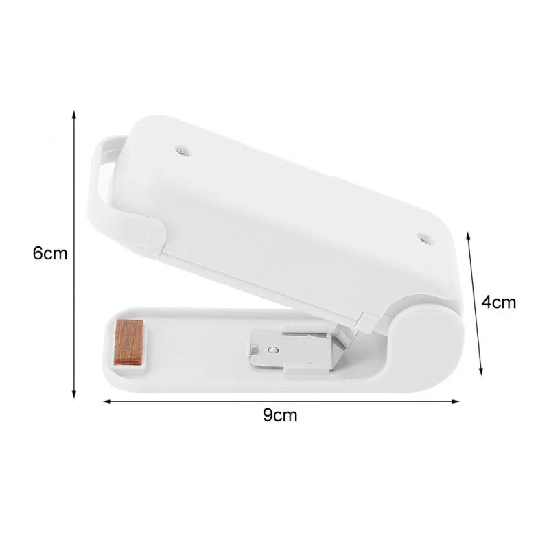 Seladora Térmica: Compacta, portátil, para embalar alimentos.
