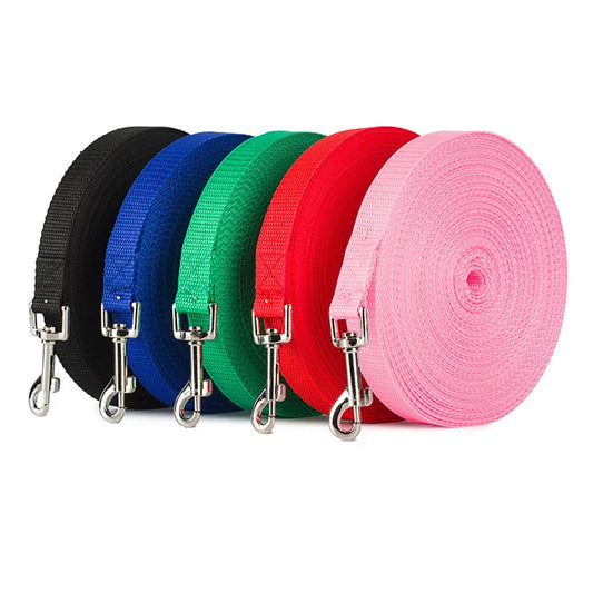 Guia de Nylon para Cães e Gatos - 6 Tamanhos e 3 Cores!