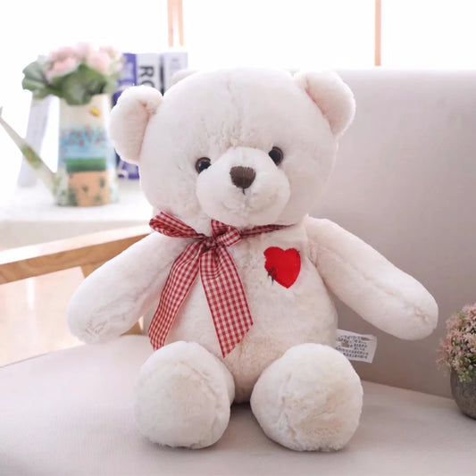 Urso de Pelúcia com Coração – Presente Fofo para Meninas, 35cm e 50cm!