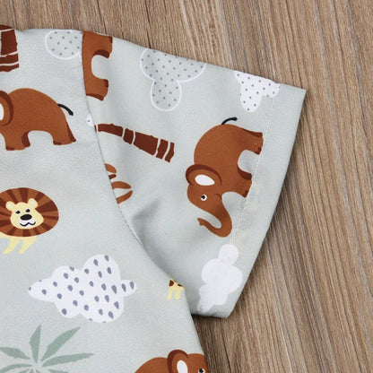 Conjunto Formal Menino 1-6 Anos – Camisa + Calça | Pudcoco