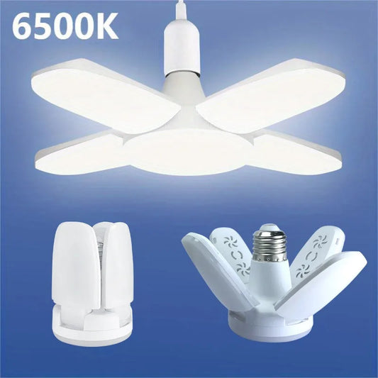 Lâmpada LED Dobrável 28W E27 – 40 LEDs, 6500K, 110V/220V!