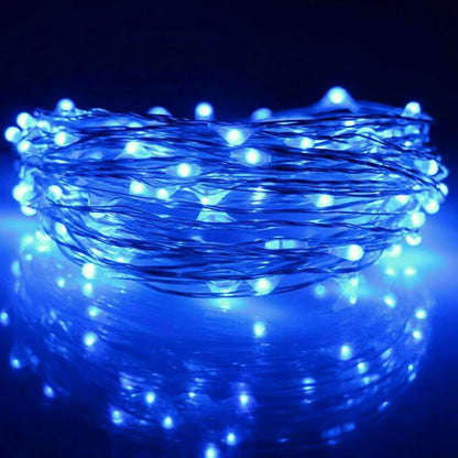Luz de Fada LED à Pilha – 1 a 10M para Decoração de Festas e Ambientes!