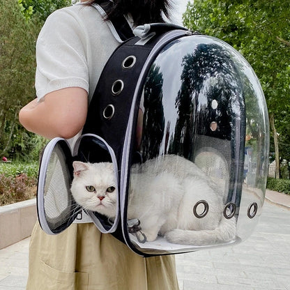 Mochila Espacial Pet: Transporte com Estilo e Conforto!
