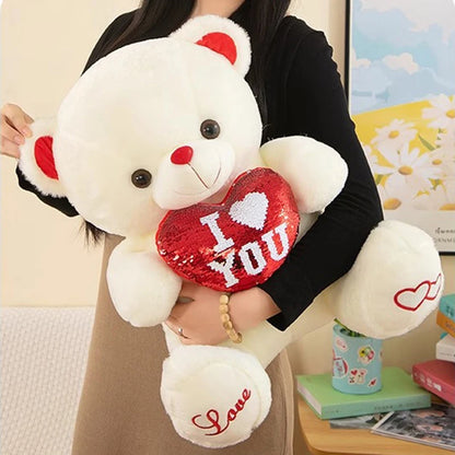 Urso de Pelúcia "Eu Te Amo" – Presente para o Dia dos Namorados!