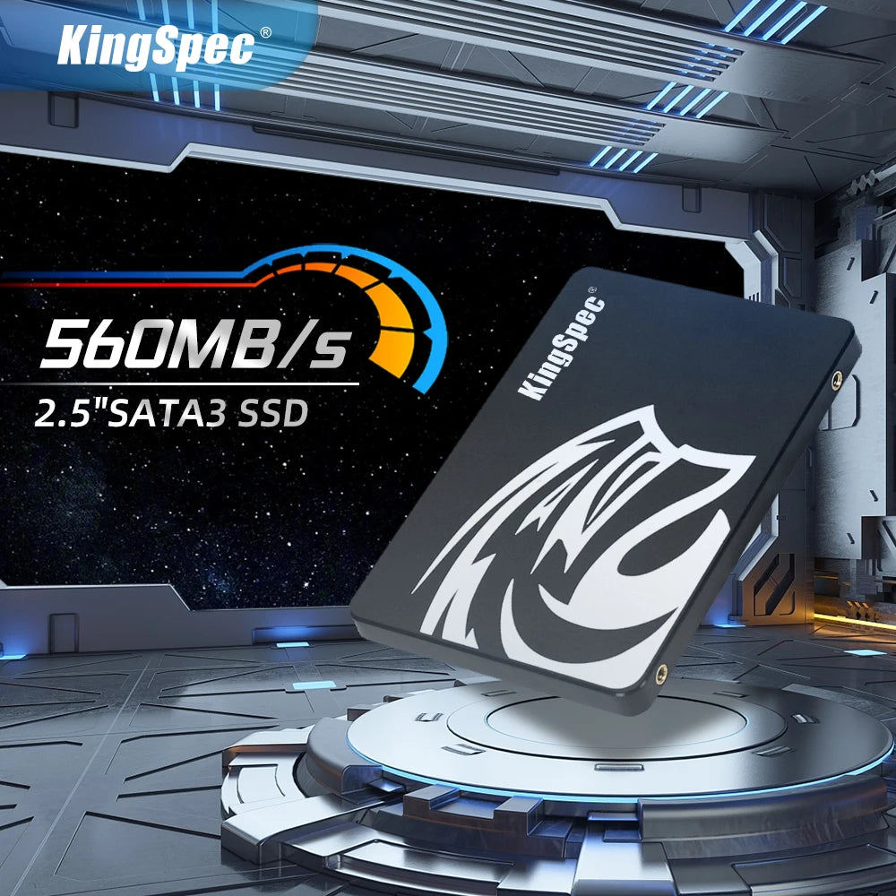 KingSpec SATA SSD: Armazenamento Rápido para PC e Laptop - Até 2TB!