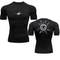 Camiseta masculina anime – manga longa e esportiva.