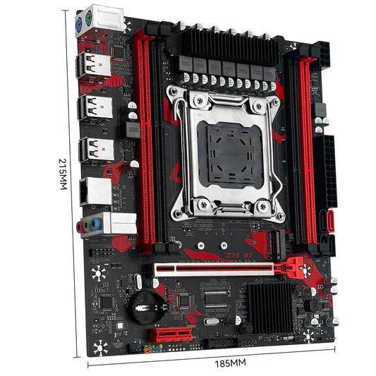 MACHINIST X79 S7: Intel Xeon E5 v1/v2, DDR3 ECC, dual channel.