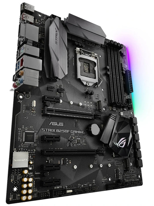 Placa-mãe Asus ROG STRIX B250F GAMING, LGA 1151, DDR4, SATA3, USB 3.0.