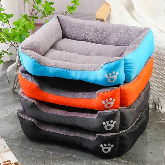 Cama Pet Impermeável e Macia para Cães e Gatos – Conforto Quentinho!