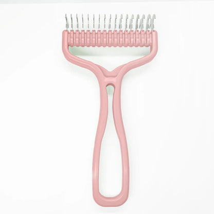 Escova 2 em 1 para Cães e Gatos – Desembaraça e Remove Pelos!