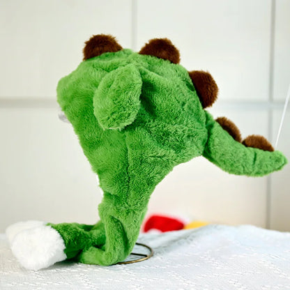 Chapéu de Coelho com Orelhas Móveis - Fantasia Divertida para Crianças e Adultos