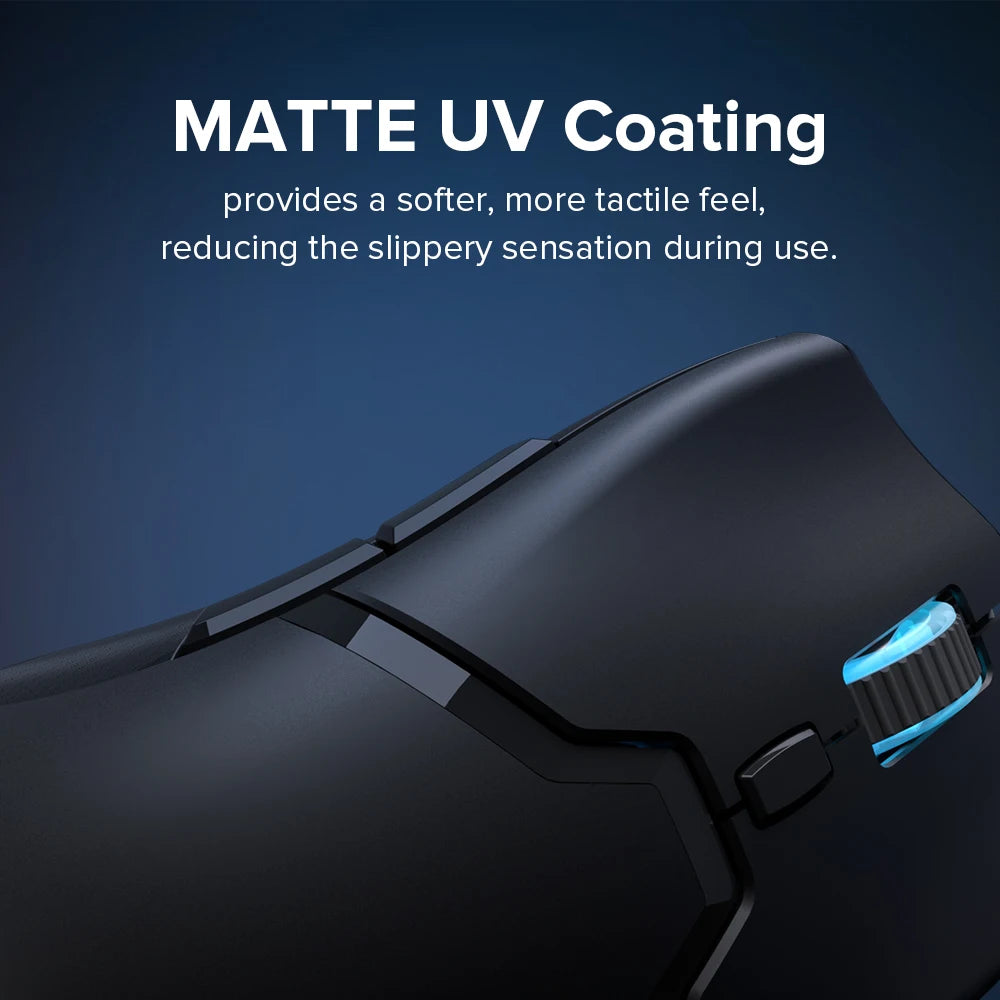 Mouse gamer Delux M800 – wireless, RGB e 26000 DPI
