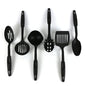 6 Pçs/set Utensílios de Cozinha Antiaderente de Nylon para Assar e Fritar.