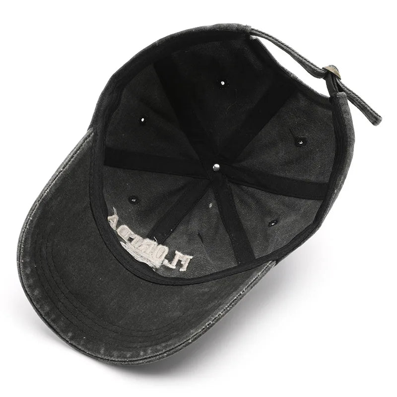 Boné Vintage Florida com Bordado e Ajuste Snapback!