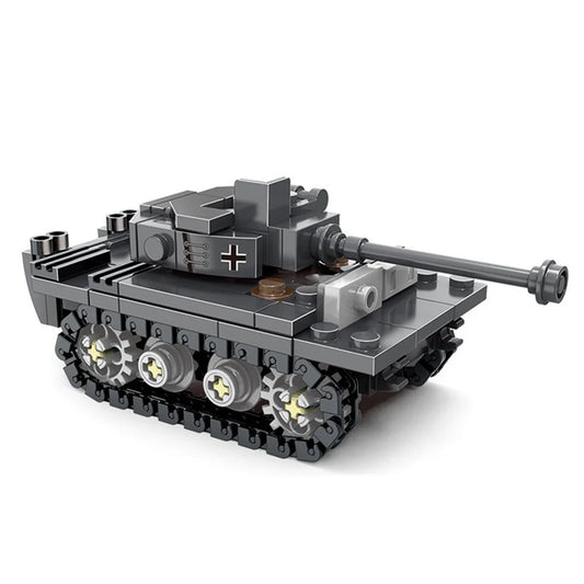 Tanque King Tiger SAWT – Blocos de Montar com Soldados da 2ª Guerra Mundial