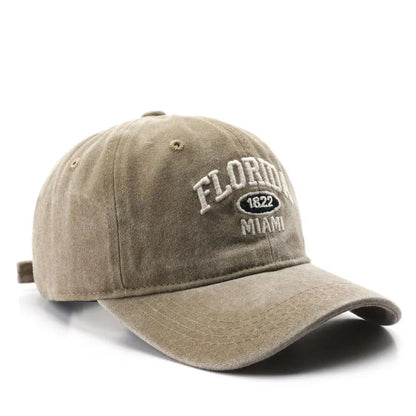 Boné Vintage Florida com Bordado e Ajuste Snapback!