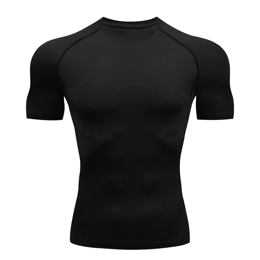 Camiseta de Compressão Masculina para Esporte e Fitness!