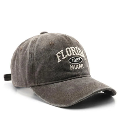 Boné Vintage Florida com Bordado e Ajuste Snapback!