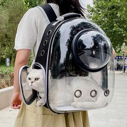 Mochila Espacial Pet: Transporte com Estilo e Conforto!