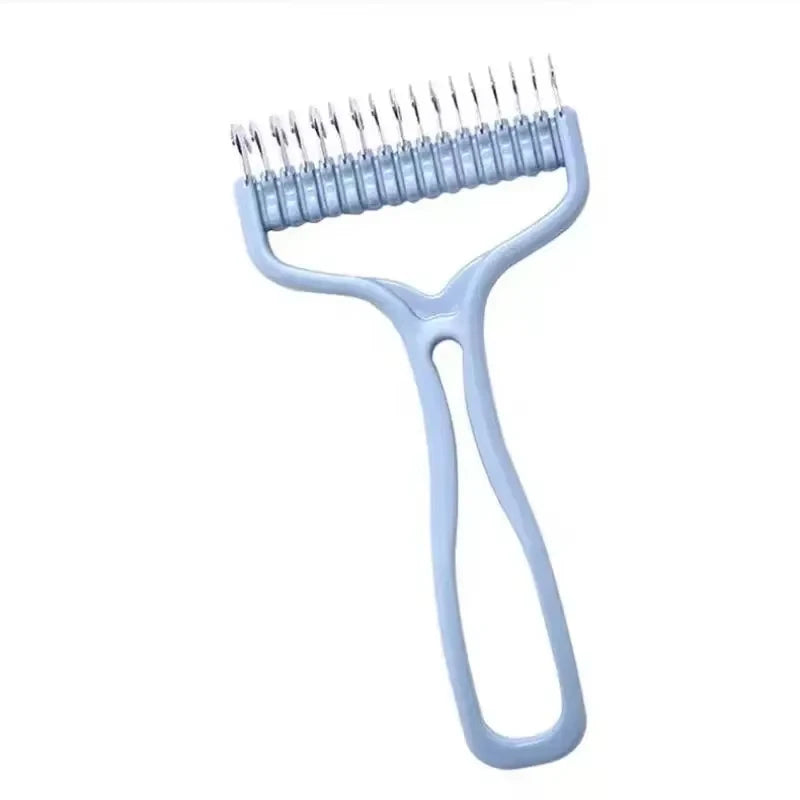 Escova 2 em 1 para Cães e Gatos – Desembaraça e Remove Pelos!