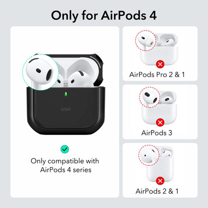 Capa ESR HaloLock para AirPods 4 e Pro com Proteção