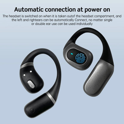 Fones Esportivos Mpow J13 Bluetooth 5.3 com 25h, Gancho e Redução de Ruído