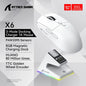Mouse Attack Shark X6 Tri-Mode RGB com Carregamento Magnético!
