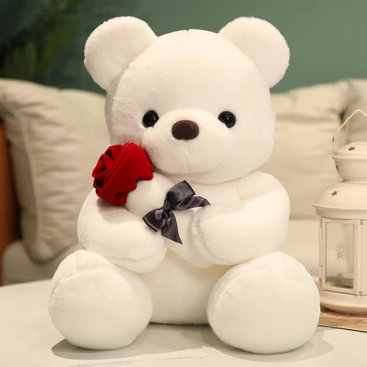 Urso Kawaii com Rosas – Presente Romântico para o Dia dos Namorados!
