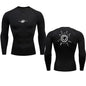 Camiseta masculina anime – manga longa e esportiva.