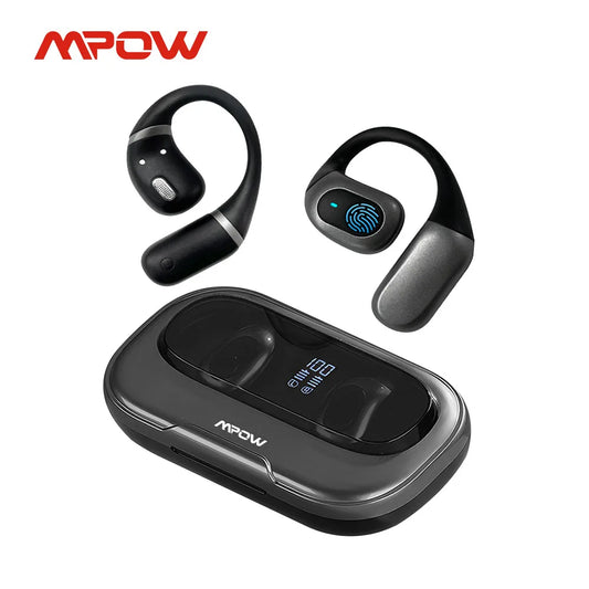 Fones Esportivos Mpow J13 Bluetooth 5.3 com 25h, Gancho e Redução de Ruído