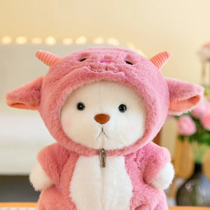 Urso de pelúcia Kawaii – boneco macio e fofo.