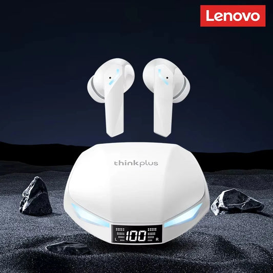 Lenovo XT53: Fones Bluetooth 5.4, IPX4, até 26h de uso, baixa latência!