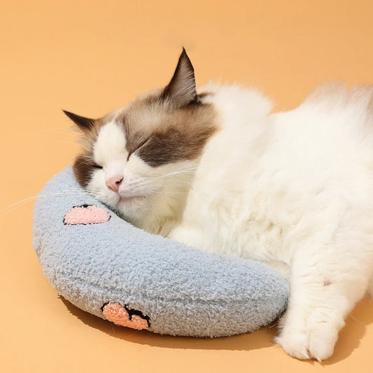 Almofada U Shape para Pets: Conforto e Estilo para Cães e Gatos Pequenos!