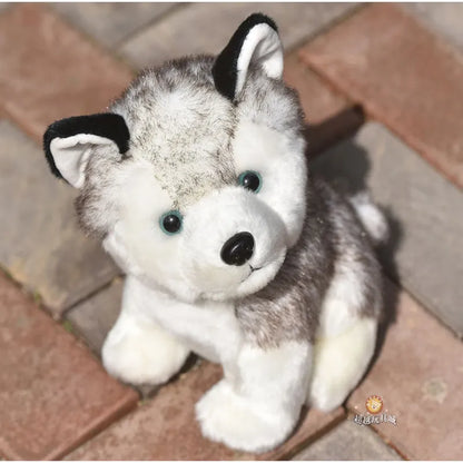 Pelúcia Kawaii Husky 10/20cm – Brinquedo Fofinho para Crianças e Bebês!