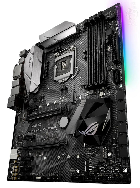 Placa-mãe Asus ROG STRIX B250F GAMING, LGA 1151, DDR4, SATA3, USB 3.0.