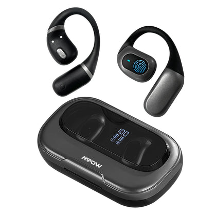 Fones Esportivos Mpow J13 Bluetooth 5.3 com 25h, Gancho e Redução de Ruído