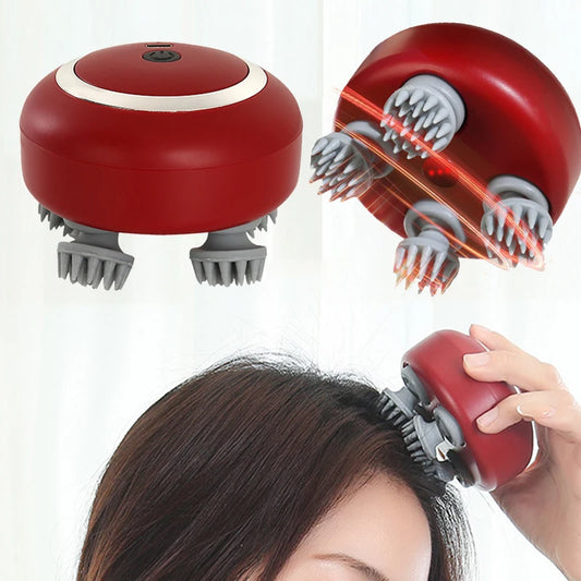 Massageador de Cabeça com Velocidade Ajustável