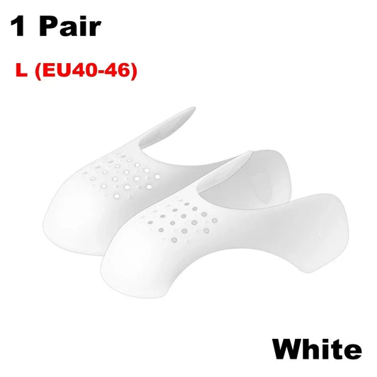Protetor Anti-Crease para Sapatos - Suporte para Dedo e Calcanhar!