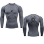 Camiseta masculina anime – manga longa e esportiva.