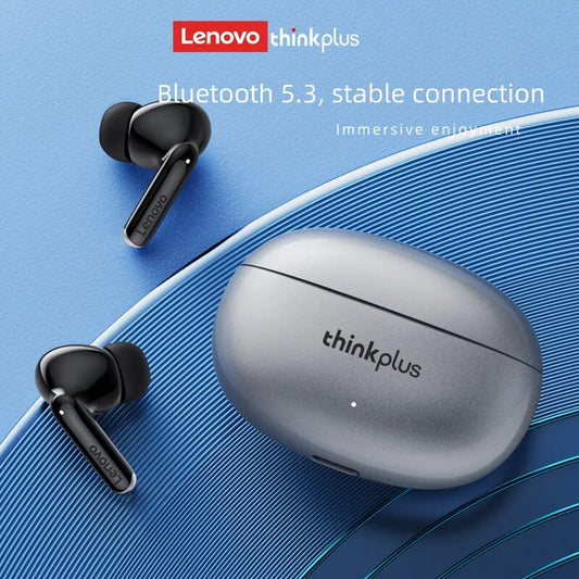 Fones Lenovo XT88 TWS: Bluetooth 5.3, Redução de Ruído e Som HIFI!