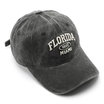 Boné Vintage Florida com Bordado e Ajuste Snapback!