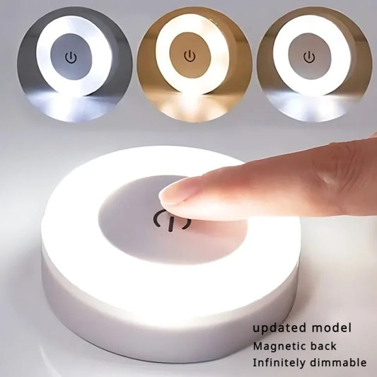 Lâmpada LED Portátil e Recarregável para Sala e Quarto!
