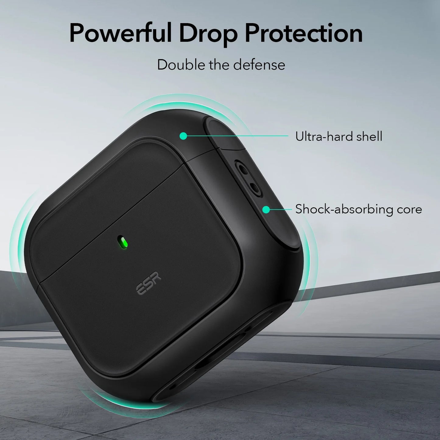 Capa ESR HaloLock para AirPods 4 e Pro com Proteção