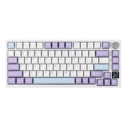 Teclado mecânico Ajazz AK820 Pro 75%, Bluetooth, Type-C e tela TFT!