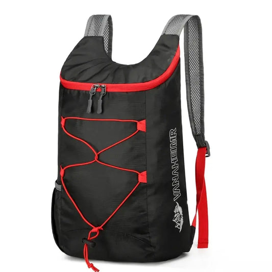 Mochila Dobrável Outdoor – Leve, Impermeável e Multifuncional