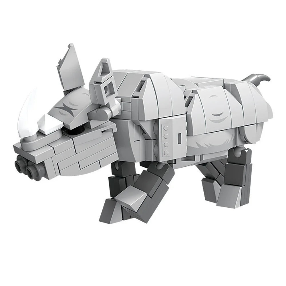 Fazenda Criativa: Jardim de Legos com Animais Selvagens