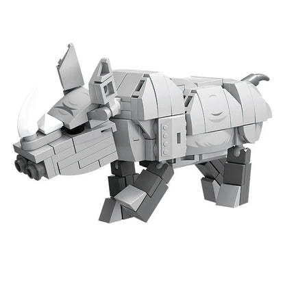 Fazenda Criativa: Jardim de Legos com Animais Selvagens