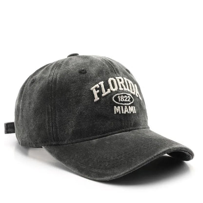 Boné Vintage Florida com Bordado e Ajuste Snapback!
