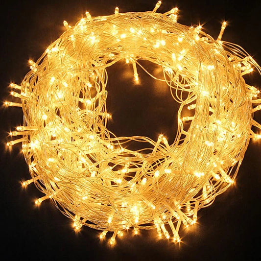 Cordão de Luz LED 10m-100m à Prova d'Água – 220V EU Plug!