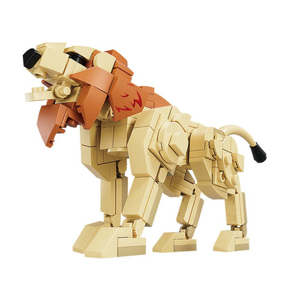 Fazenda Criativa: Jardim de Legos com Animais Selvagens